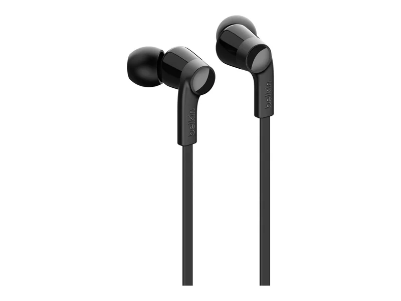Audífonos Belkin SoundForm Wired Earbuds, Black, G3H0001BTBLK