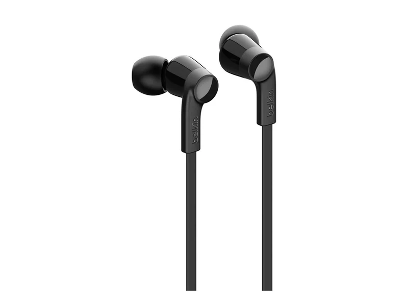 Audífonos Belkin SoundForm Wired Earbuds, Black, G3H0001BTBLK