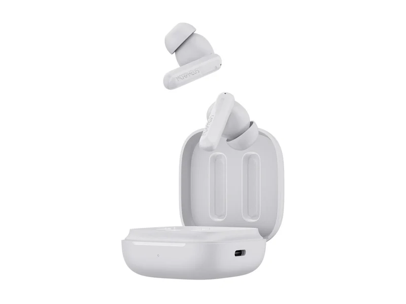 Audífonos Morpheus 360 Nemesis TW1800 Bluetooth True Wireless Earbuds, White