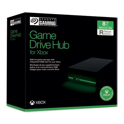 Disco Duro Externo Seagate Game Drive Hub 8TB Verde