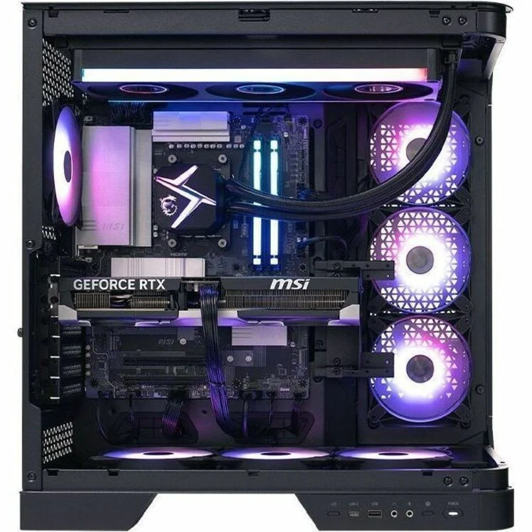 Computador de Escritorio MSI Vision ZS 9NVV-2080US, AMD Ryzen 16 Núcleos, 32GB DDR5, 2TB, GeForce RTX 5080
