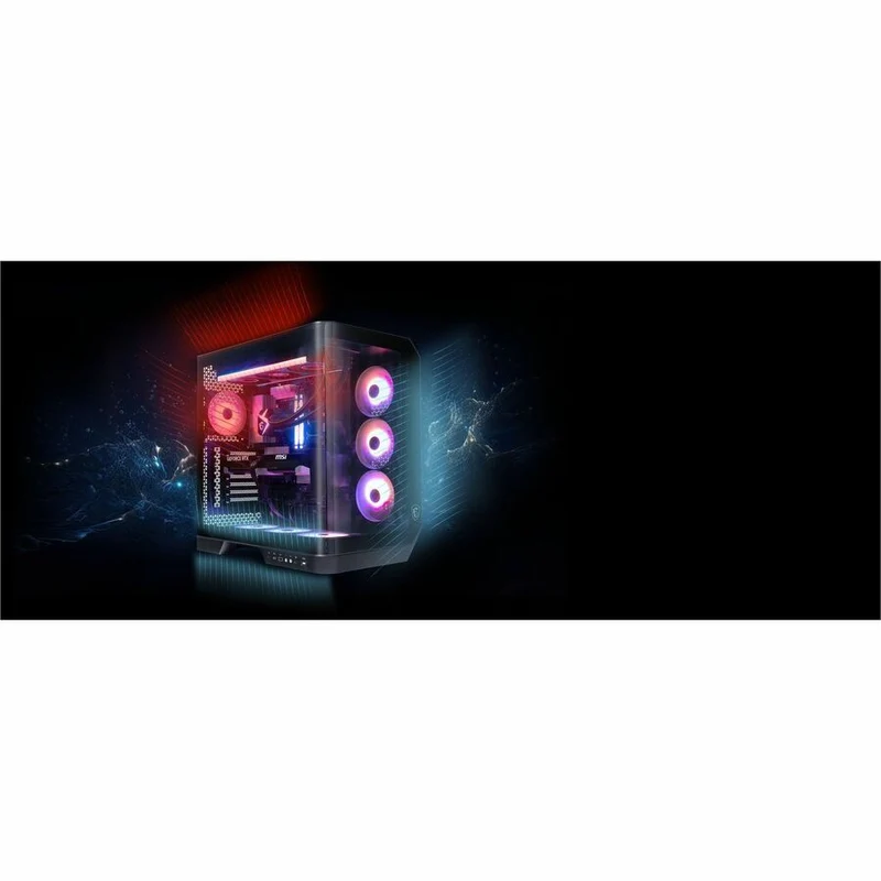 Computador de Escritorio MSI Vision ZS 9NVV-2080US, AMD Ryzen 16 Núcleos, 32GB DDR5, 2TB, GeForce RTX 5080