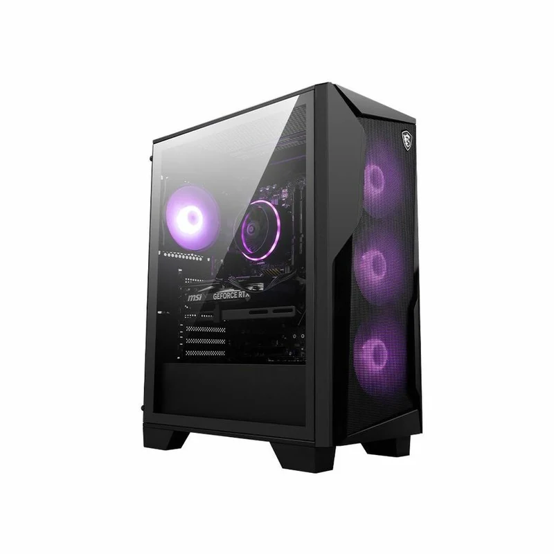 Computador de Escritorio MSI Codex Z2 B8NVL-694US Gaming Desktop, AMD Ryzen R5-8400F, 16GB DDR5, AMD Ryzen R5-8400F, GeForce RTX 5060, 16GB DDR5, 1TB NVMe SSD, Windows 11, GeForce RTX 5060