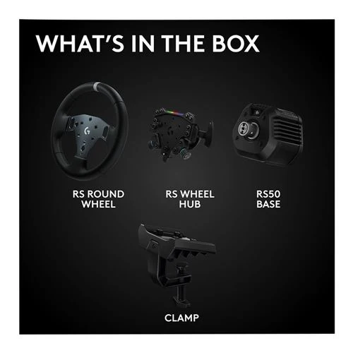 Volante Simulador Logitech RS50 System for Xbox and PC