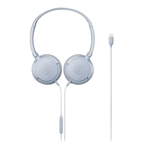 Audífonos Audio-Technica ATH-S120C USB Type C On Ear Headphones Gris
