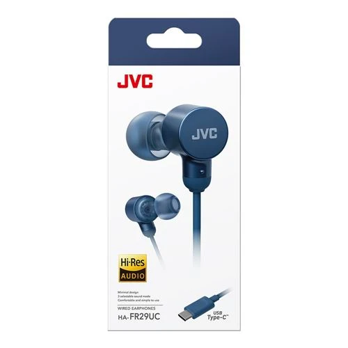 Audífonos JVC Wired USB Type-C Earbuds Azul