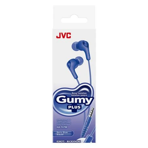 Audífonos JVC Gumy Plus Wired Earbuds Azul