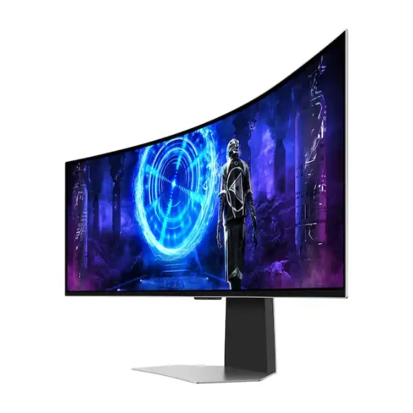 Monitor Samsung Odyssey OLED G9 LS49DG956SNXGO - 49" Curvo Dual QHD - (5120 x 1440) OLED - 240 Hz - Silver
