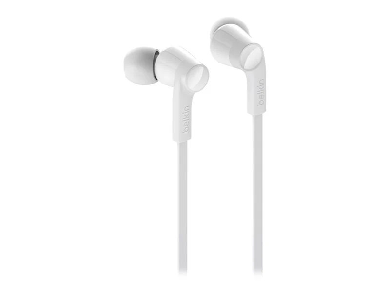 Audífonos Belkin SoundForm Wired Earbuds, White