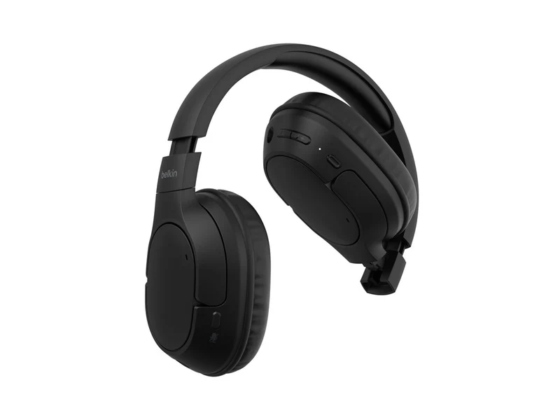 Audífonos Belkin SoundForm Surround Wireless Over-Ear Headphones, Black