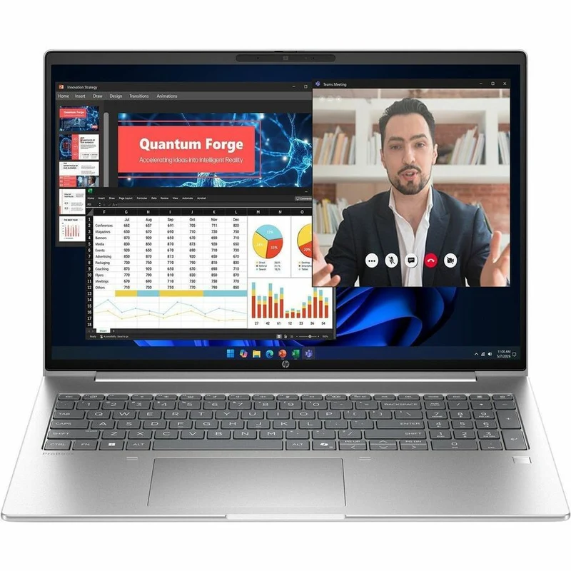 Laptop HP ProBook, Intel Core Ultra 7 Series 8 Núcleos, 16GB DDR5, 512 GB SSD, DG5J7UT#ABA