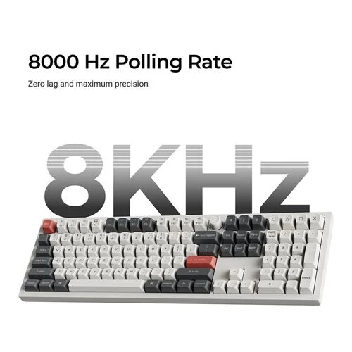 Teclado Keychron Q6 Ultra RGB Knob Version 8K Wireless Mechanical Keyboard Negro