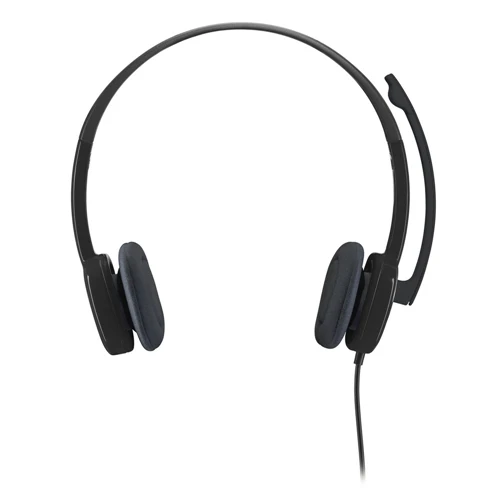 Audífonos Logitech H151 Wired Stereo Headset Negro