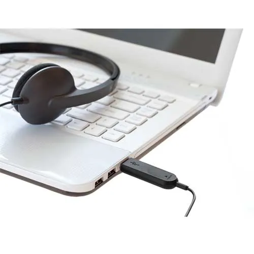 Audífonos Logitech H340 USB Wired Headset Negro