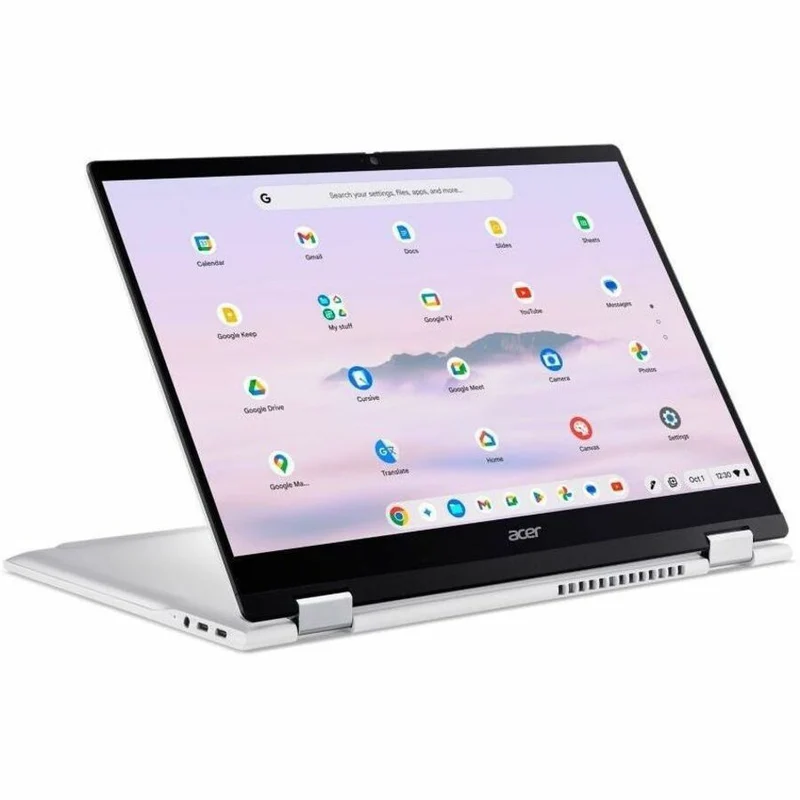 Laptop Acer Chromebook Plus Spin 514 CPE584-1N-K10U, MediaTek Kompanio Ultra 910 MT8196GZ/NZB 8 Núcleos, 12GB, 64 GB SSD