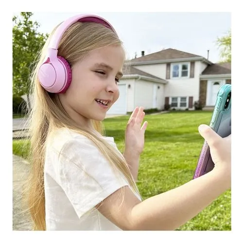 Audífonos MEE Audio KidJamz KJ45BT Children Bluetooth Wireless Headphones Rosa
