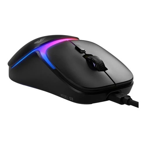 Mouse Glorious Model O3 Wired Gaming Mouse Negro