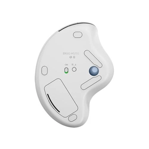Mouse Logitech ERGO M575S Wireless Trackball Blanco