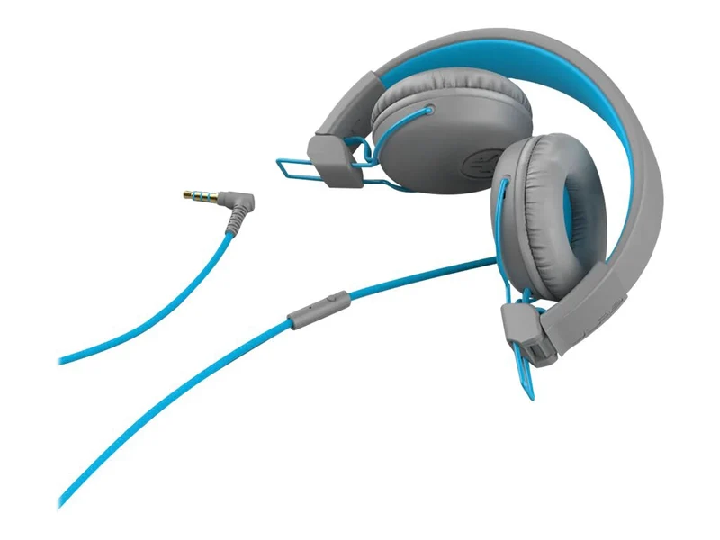 Audífonos Jlab Audio JLAB STUDIO WIRED ON-EAR HEADPHONES, Blue, Graphite