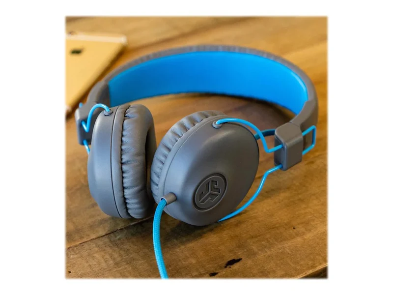 Audífonos Jlab Audio JLAB STUDIO WIRED ON-EAR HEADPHONES, Blue, Graphite