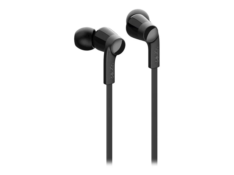 Audífonos Belkin SoundForm Wired Earbuds, Black, G3H0002BTBLK