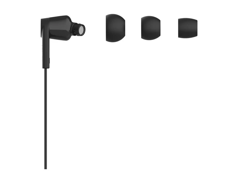 Audífonos Belkin SoundForm Wired Earbuds, Black, G3H0002BTBLK