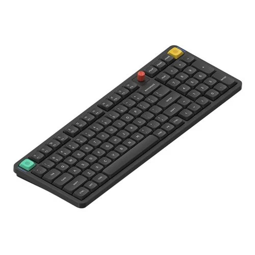 Teclado Mecánico NuPhy Air100 V3 Negro, Perfil Bajo Formato Completo