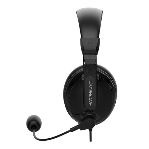 Audífonos Morpheus 360 Deluxe Multimedia Stereo USB Headset Negro