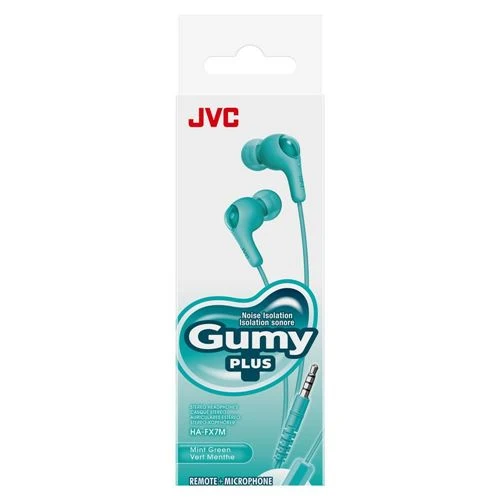 Audífonos JVC Gumy Plus Wired Earbuds Verde