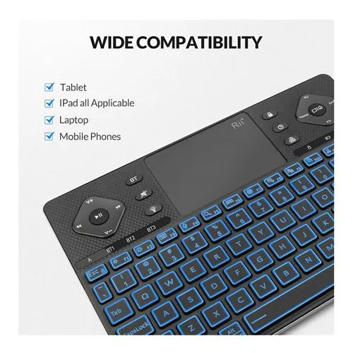 Teclado Riitek Wireless Multimedia Keyboard K16