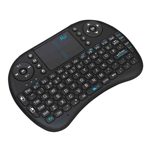 Teclado Riitek Rii i8 Smart TV 2.4G Mini Wireless QWERTY Keyboard
