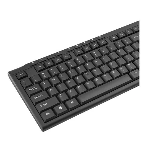 Teclado Riitek RK907 Ultra Slim Compact USB Wired Keyboard