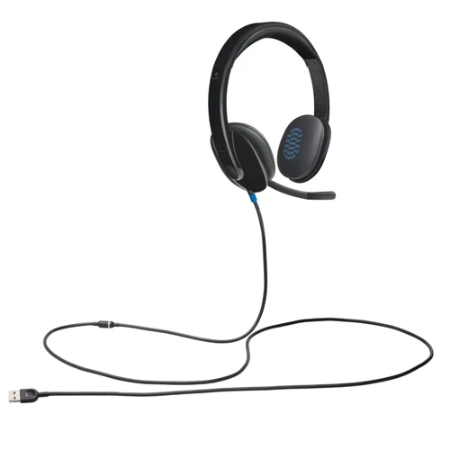 Audífonos Logitech USB H540 Wired Headset Negro