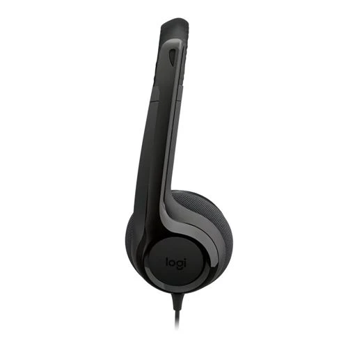 Audífonos Logitech H390 USB Type-C Headset Negro