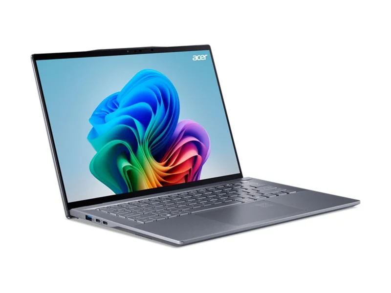 Laptop Acer Swift 14 AI SF14-11T-X53K, Qualcomm Snapdragon X Elite X1E-78-100 12 Núcleos, 16GB, 1 TB