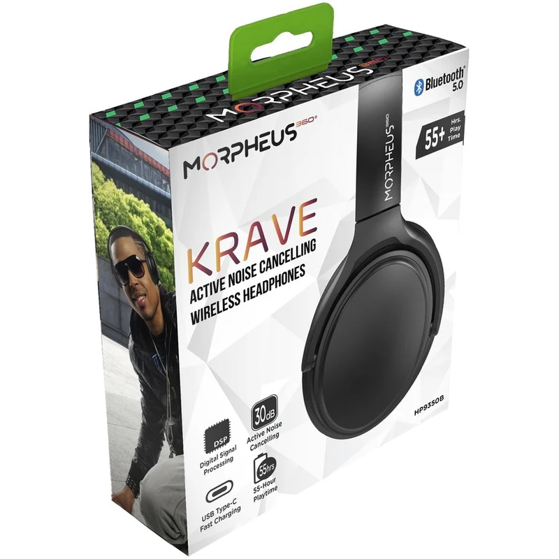 Audífonos Morpheus 360 Krave ANC Binaural Wireless Headphones