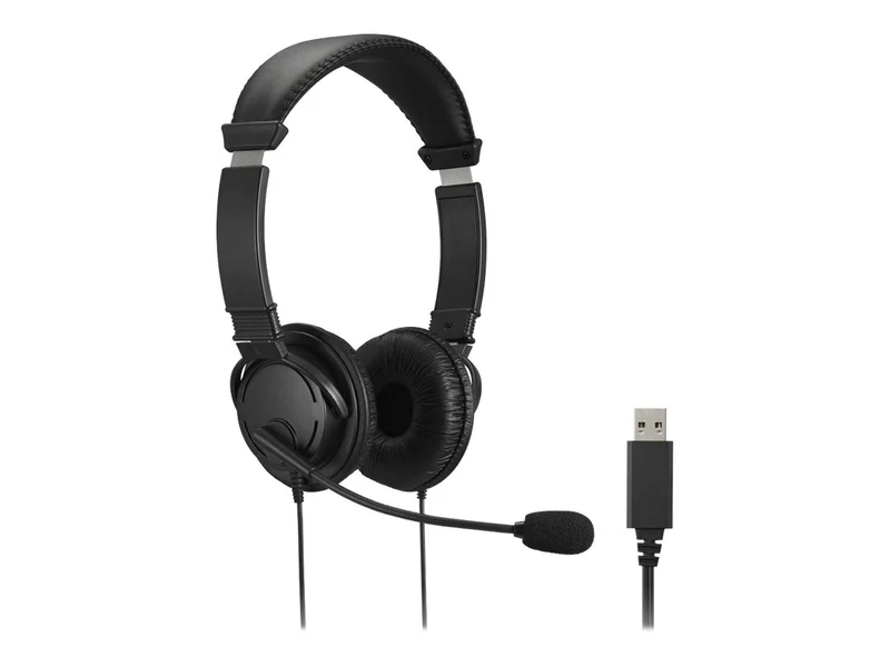 Audífonos Kensington Classic Headset, Black, K33065WW