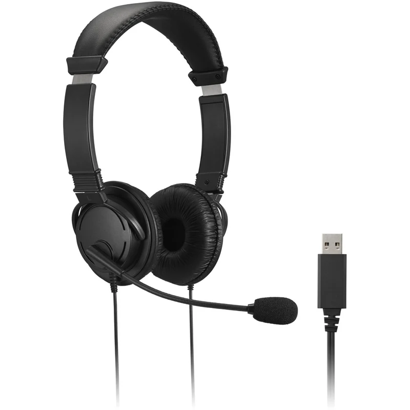 Audífonos Kensington Classic Headset, Black, K33065WW