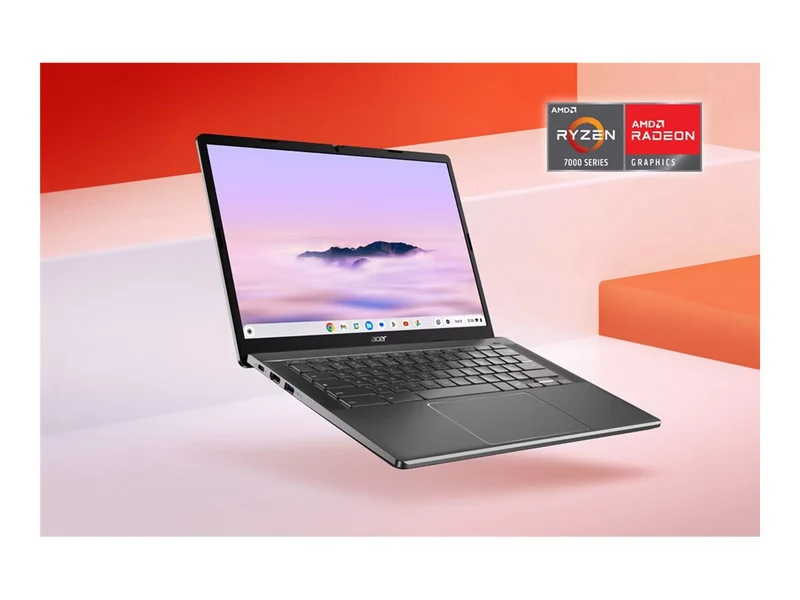 Laptop Acer Chromebook Plus 514 CBE594-2-75T3, Intel Core 7 150U 10 Núcleos, 16GB, 256 GB SSD