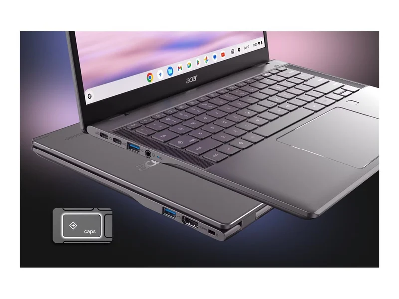 Laptop Acer Chromebook Plus 514 CBE594-2-75T3, Intel Core 7 150U 10 Núcleos, 16GB, 256 GB SSD
