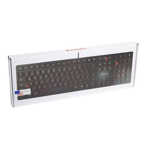 Teclado Cherry KC 6000 SLIM JK-1600EU-2 Wired Slim Keyboard Negro