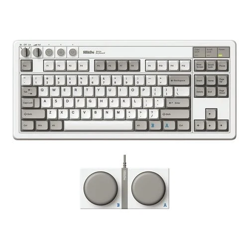 Teclado 8Bitdo Wireless Retro Mechanical Keyboard