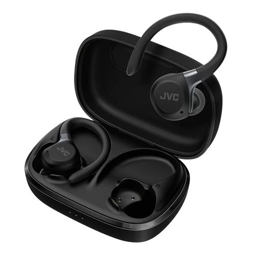 Audífonos JVC Sport Active Noise Cancelling True Wireless Bluetooth Earbuds Negro