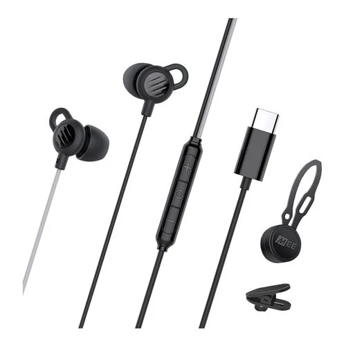 Audífonos MEE Audio SleepTones Wired USB Type-C Silicone Sleeping Earbuds Negro