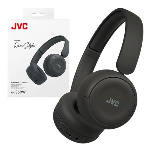 Audífonos JVC HAS59W Wireless Bluetooth Headphones Negro