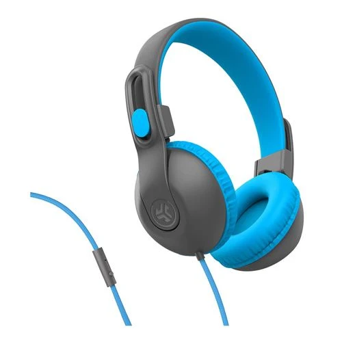 Audífonos JLab JBuddies Studio 2 On-Ear Kids Wired Headphones Azul