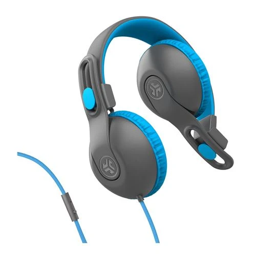 Audífonos JLab JBuddies Studio 2 On-Ear Kids Wired Headphones Azul