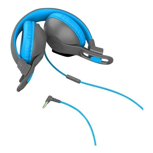 Audífonos JLab JBuddies Studio 2 On-Ear Kids Wired Headphones Azul