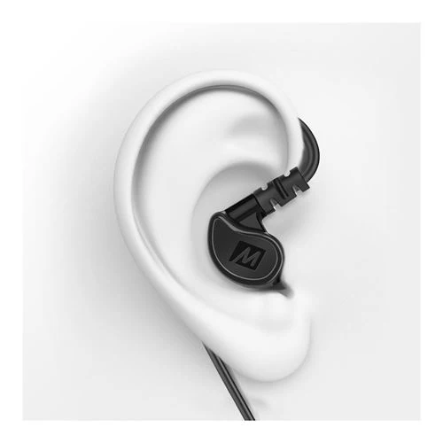 Audífonos MEE Audio M6 In-Ear Sports Wired Earbuds Negro