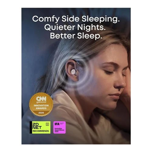 Audífonos Anker Sleep A30 Active Noise Cancelling True Wireless Bluetooth Earbuds Blanco